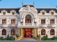 Mẫu biệt thự cổ điển 2 tầng đẹp phong cách Pháp tại Thanh Hóa