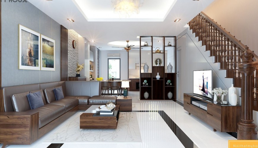 Nên trang trí nội thất phòng khách nhà ống như thế nào?