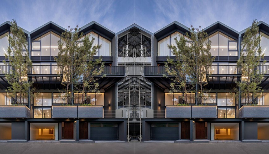 Nhà phố 3 tầng đáp ứng yêu cầu về không gian sống đa chức năng của gia chủ