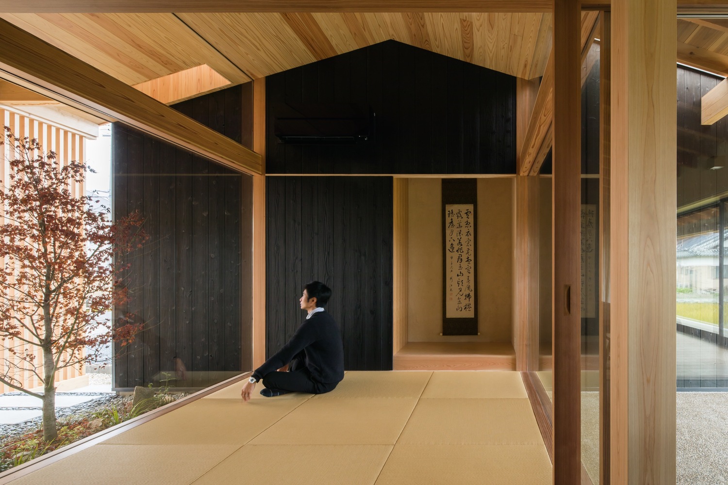 Vẻ đẹp trống trơn trong ngôi nhà Nhật