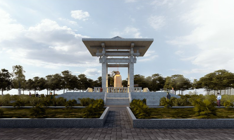Tháp chuông nghĩa trang liệt sĩ Thành Phố - Quận 9 TP.HCM