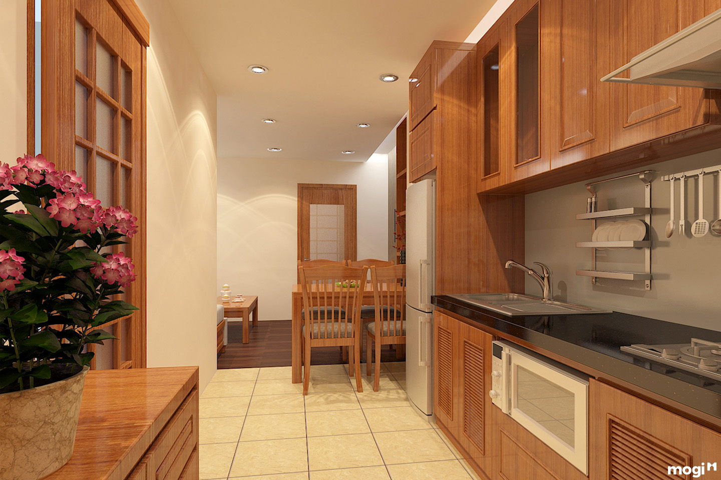 5 không gian nội thất phòng bếp đẹp