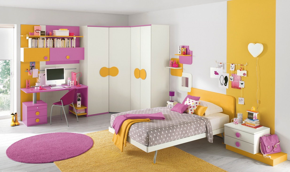 5 mẫu thiết kế nội thất phòng ngủ bé gái đẹp