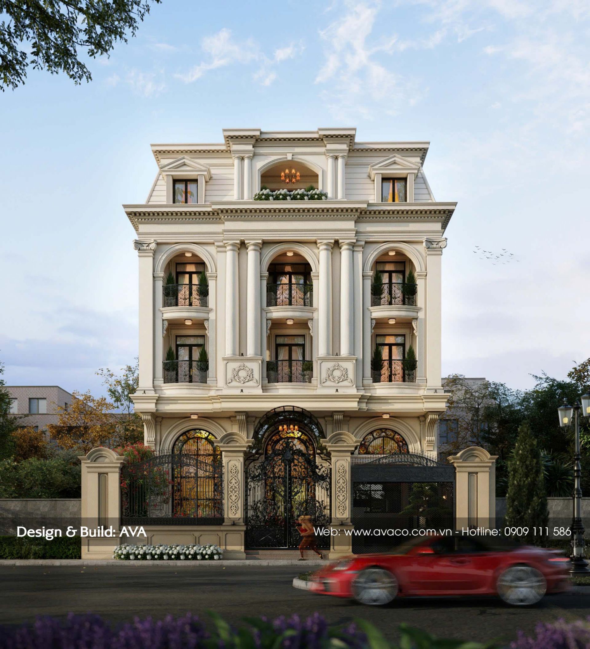 biet-co-dien-3-tang-kieu-phap