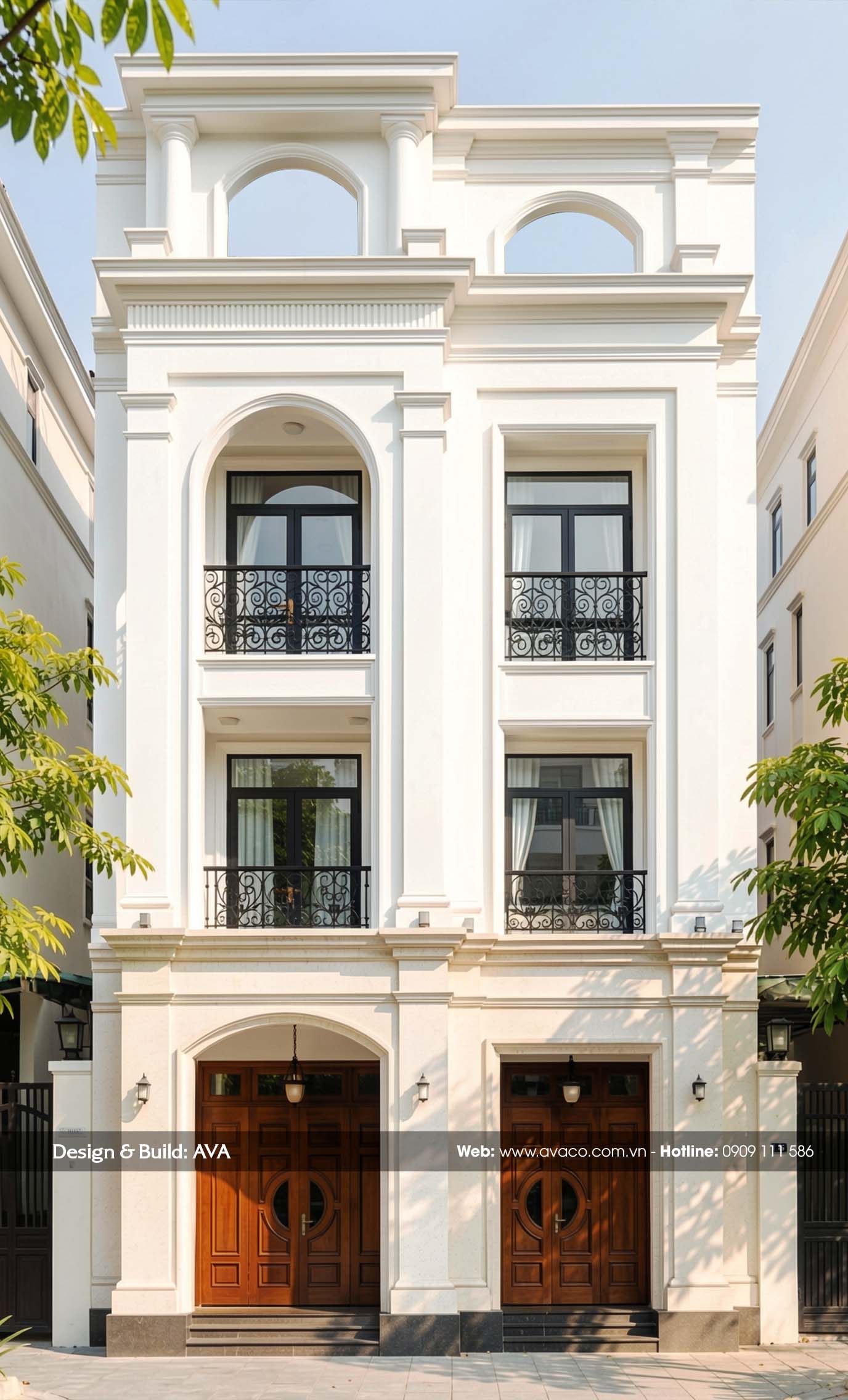 mau-nha-pho-3-tang-tan-co-dien-la-maison-blanche-AVA-3