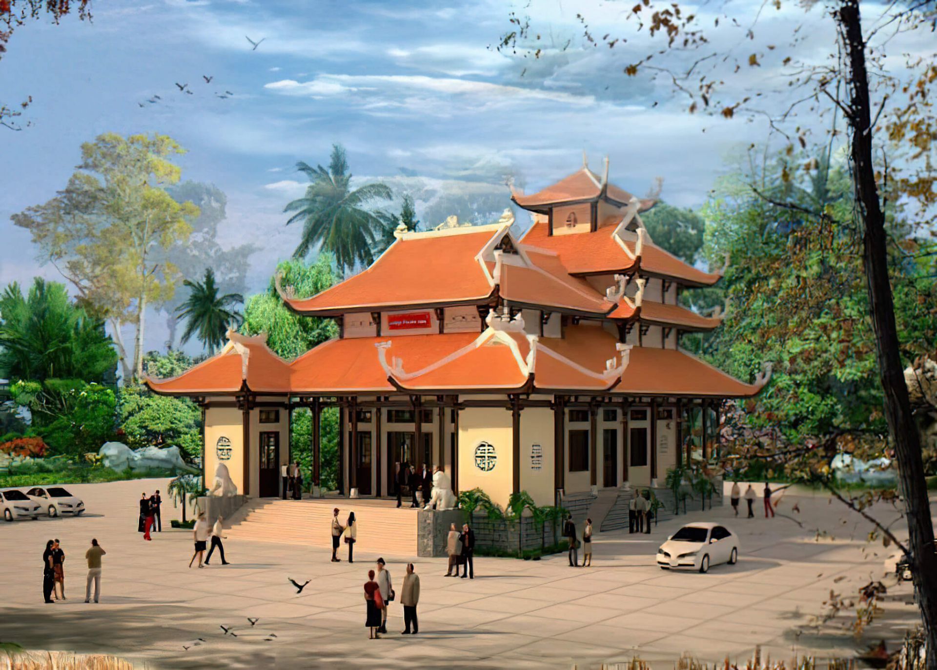 Nguyên tắc trong thiết kế chùa Việt cần nắm bắt