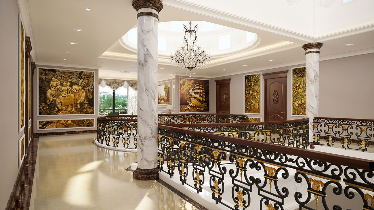 Thiết kế biệt thự cổ điển