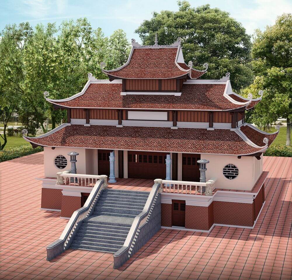 Thiết kế đình chùa