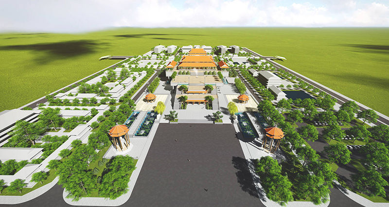 Thiết kế kiến trúc, kết cấu Chánh Điện Trung Tâm Phật Giáo Việt Nam (Quận 10)