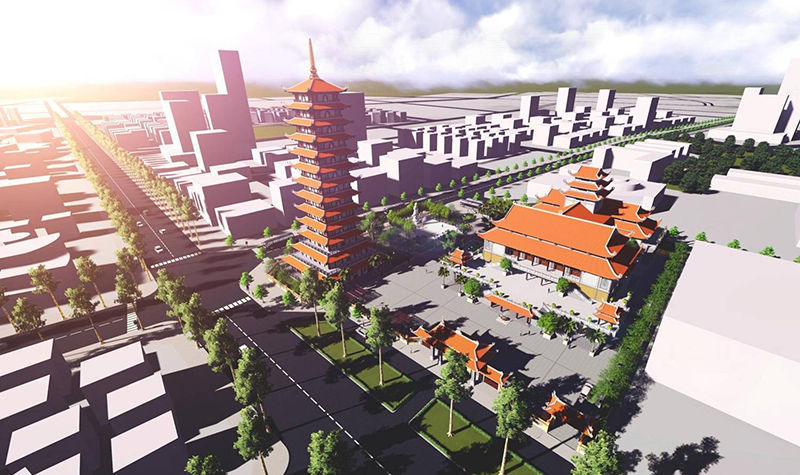 Thiết kế kiến trúc, kết cấu Chùa Việt Nam Quốc Tự (Quận 10)