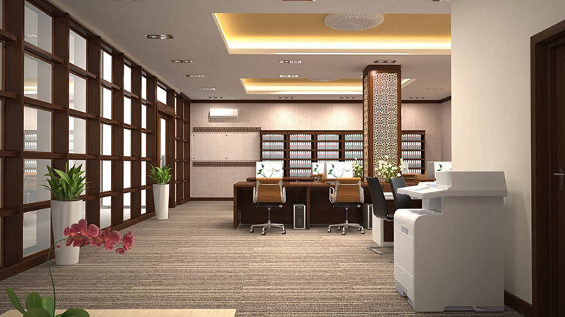 Thiết kế nội thất văn phòng Chùa Việt Nam Quốc Tự (Quận 10)