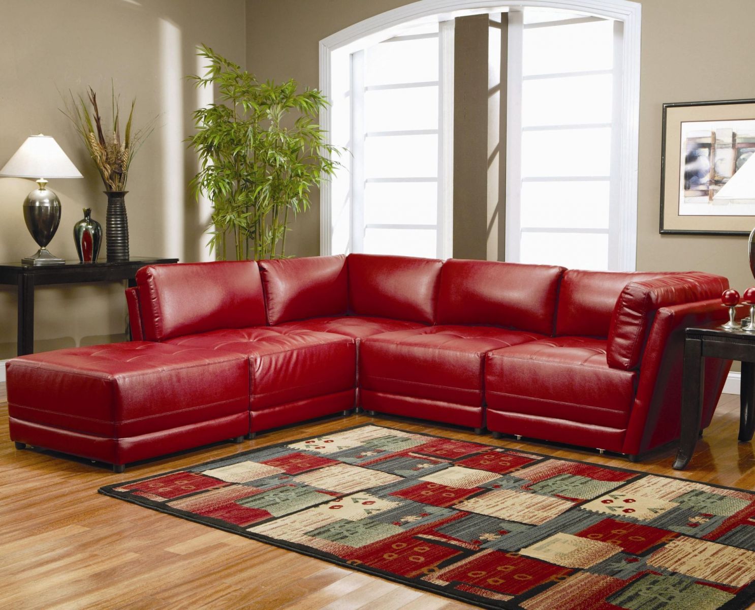 Top 5 mẫu sofa màu Nâu Đỏ giúp phòng khách nổi bật